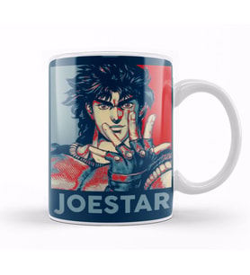 Joseph Joestar Kupa Bardak Porselen
