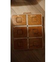 6 LI KAHVALTILIK BAMBU KAPAKLI SERAMİK