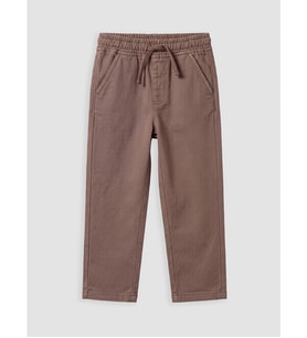 LCW Kids Kahverengi Erkek Çocuk Gabardin Pantolon