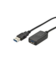 Digitus USB 3.0 Repeater / Uzatma Kablosu, USB A erkek / A dişi, 5 metre
Digitus USB 3.0 Active Extension Cable