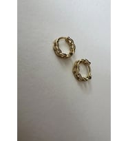 MİNİ ZİNCİR KÜPE 14K