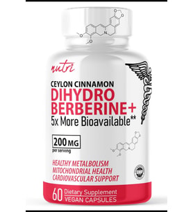 Nature's Fusions Ceylon Cinnamon - Dihydroberberine 200mg 60 Capsul.OZELSPORCUGIDALARIN'DAN.3858 (Renksiz)
