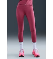 Nike Swift Dri Fit High Rise 7/8 Running Leggings With Pockets Kadın 3 Cepli Antrenman Koşu Taytı Pembe