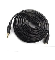 10 Metre Streo Kulaklık Uzatma Kablosu  3,5 Mm Erkek Dişi