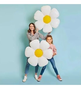 Folyo Balon Papatya 50x40 +71x71 2 boy