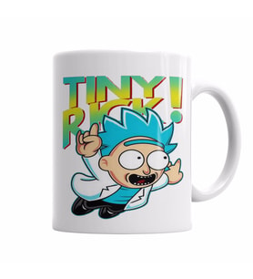 Rickzinho - Tiny Rick Rick e Morty Kupa Bardak Porselen