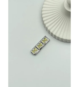 Çelik Silver Fb İtalyan Nomi Charm - 25crm1907