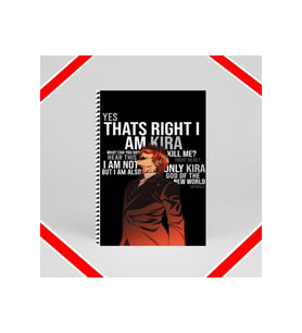 Light Yagami Death Note Anime Manga Defter