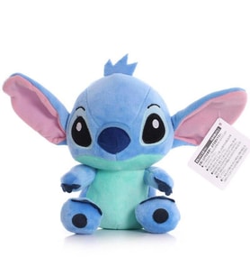 Disney Lilo and Stitch 20 Cm Sevimli Peluş Oyuncak Mavi (Karışık)