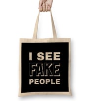 I see fake people Bez Çanta Uzun Saplı