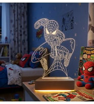 Spider 3d Led Lamba Doğum Günü Hediyesi Gece Lambası