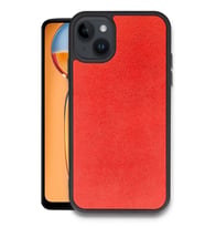 Mey İthalat® iPhone 15 Kılıf Aras Deri Kapak - Kırmızı