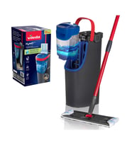 VİLEDA H2PRO VENÜS TEMİZLİK SETİ, KİRLİ SU-TEMİZ SU AYIRIMI, %100 MİKROFİBER MOP