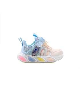 Pepino Pk24 1830 Pudra Bebe Mavi Çocuk Günlük Işıklı Ayakkabı PK24-1830-PUDRA-BEBE-MAVI Renkli (Çok Renkli)