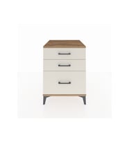 Kronos Komodin 3 Çekmeceli 60x59x80 Çam-Aytaşı