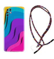 INFINIX Note 11 Pro Note 10 Hot 9 Play Kılıf Boyun Asklı Rasta Silikon Renk Cümbüşü 1631