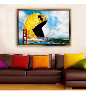 Altın Çerçeveli dekoratif tablo l1720 (Gold)