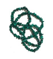 Doğal Malahit Kırıktaş Dizi - 80 cm.