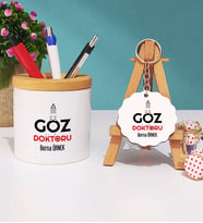 Göz Doktoru Kalemlik ve Anahtarlık