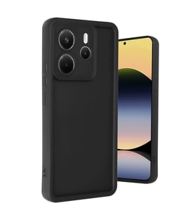Xiaomi Redmi Note 14 4g Kılıf Viera Silikon - Siyah