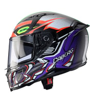 Motosiklet Kaskı Avalon X Gurkha Full Face Güneş Vizörlü Çok Renkli Kask