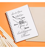 Anneler Günü Tasarımlı Defter Kişiye Özel