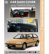 HONDA CIVIC EF (1988-1991) Torpido Örtüsü Torpido Koruma Tam Uyum Çatlamayı Önler Kolay Montaj