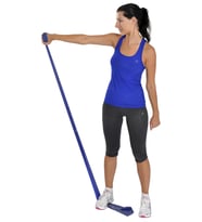 MAXİ PİLATES & YOGA EGZERSİZ BANDI , THERABAND MAVİ RENK(GÜÇLÜ) 1 MT