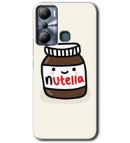 İnfinix Hot 20i Kılıf HD Desen Baskılı Kılıf - Nutella Aşkım