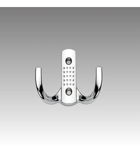 Noktalı Metal Askı Şık Portmanto Askılık Dolap Mobilya Askısı (vidalar Dahil)