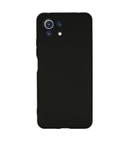 Xiaomi Mi 11 Lite Kılıf Nano İçi Kadife Silikon - Siyah