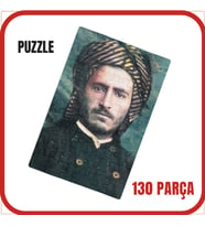 Pazil Bi Kurdî Qazi Muhammed - Kürtçe Puzzle Yapboz (130 Pare/Parça - A3) (Çok Renkli)