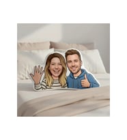 Sevgililet Gününe Özel Minik Sevgilim Fotoğraflı Yastık
