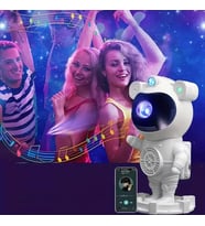 Akıllı Astronot Projeksiyon Gece Aydınlatma &amp;amp; Bluetooth Hoparlör (5343)