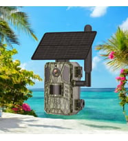 4G Sim Kartlı Solar Güneş Enerjili Foto Kapan Kamera GPS Ve Hayalet Kızılötesi