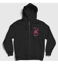 Presmono Unisex Siyah Eva 01 Neon Genesis Evangelion Anime Fermuarlı Kapüşonlu Sweatshirt 420790tt