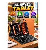 Klavyeli Android Tablet Bilgisayar – IPS Ekran Eğitim, İş ve Günlük Kullanım