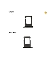 İphone 11 Pro Max Sim İç Yuvası Tekli Siyah Sim yuvası sim tepsisi sim aparatı yeni sim yuvası tekli sim tepsisi sim çekmecesi
