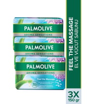 Palmolive Aroma Sensations Feel The Massage Masaj Yapıcı Tanecikler ile El ve Vücut Sabunu 3 x 150 gr