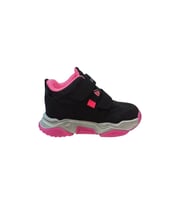 Pepino Kids 1387 Pt. Çocuk (26-30) Siyah-Fosfor-Fuşya Bot