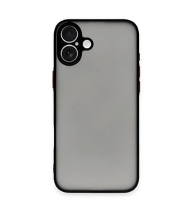 Apple iPhone 16 Plus Kılıf Montreal Silikon Kapak - Siyah