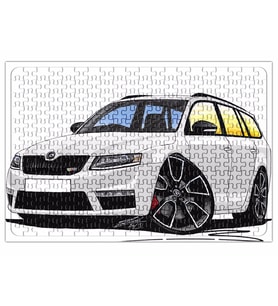 Skoda Octavia Mk3 Vrs Estate Puzzle 240 Parça Yapboz