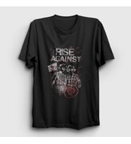 Presmono Unisex Siyah Endgame Rise Against T-Shirt 378928tt