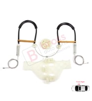 Citroen C4 MK1 LC LR 2004-2014 4/5 Kapı 9222V0 İçin Elektrikli Ön Sağ Cam Kriko Tamir Seti