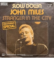 John Miles Slow Down 45lik Plak (Karışık)