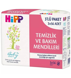 Temizlik Bakım Mendili 3'Lü 168 Yaprak