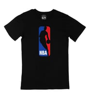NBA Logolu  Siyah Tişört