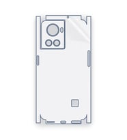 SChitec OnePlus 10R Uyumlu Fullbody Arka Kaplama Hidrojel Koruyucu Film