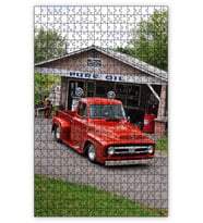 Cakapuzzle Ford F 100 Görseli Puzzle Yapboz MDF (Ahşap) (120 Parça)
