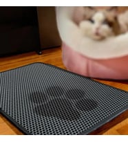 Un Pie Gri 40x60 cm Elekli Kedi Kumu Paspası